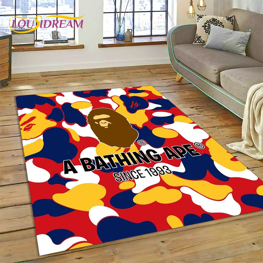 Commercial Printing Machine - 3D Printing B-BAPE Fashion Carpet Rug