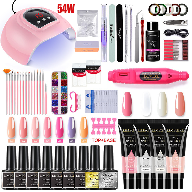 Exposure Unit Uv - Nail Extension Kit Acrylic Gel Polish