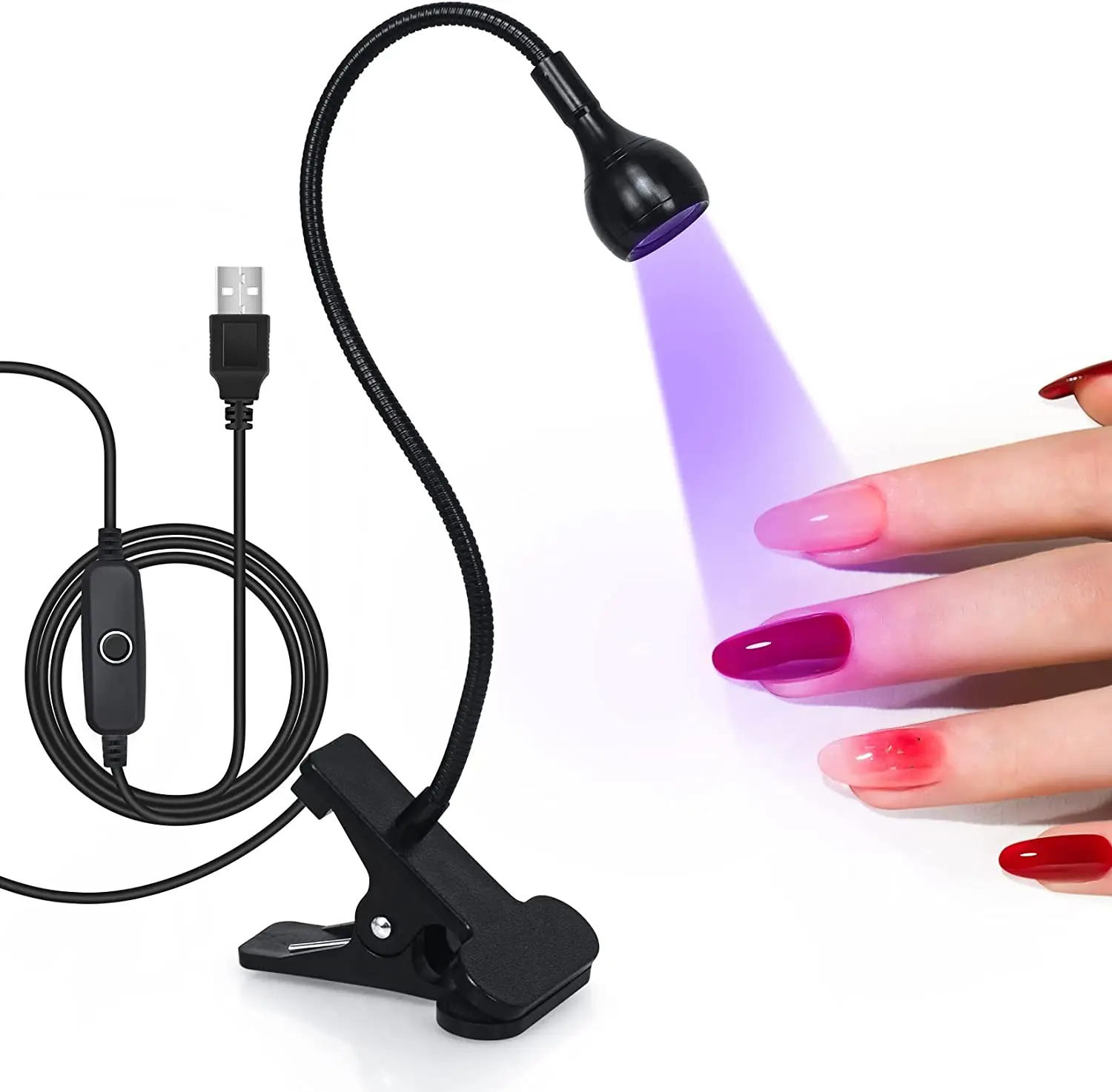 5V UV Gel Curing Nail Lamp Led - đánh giá và giá Exposure Unit Uv