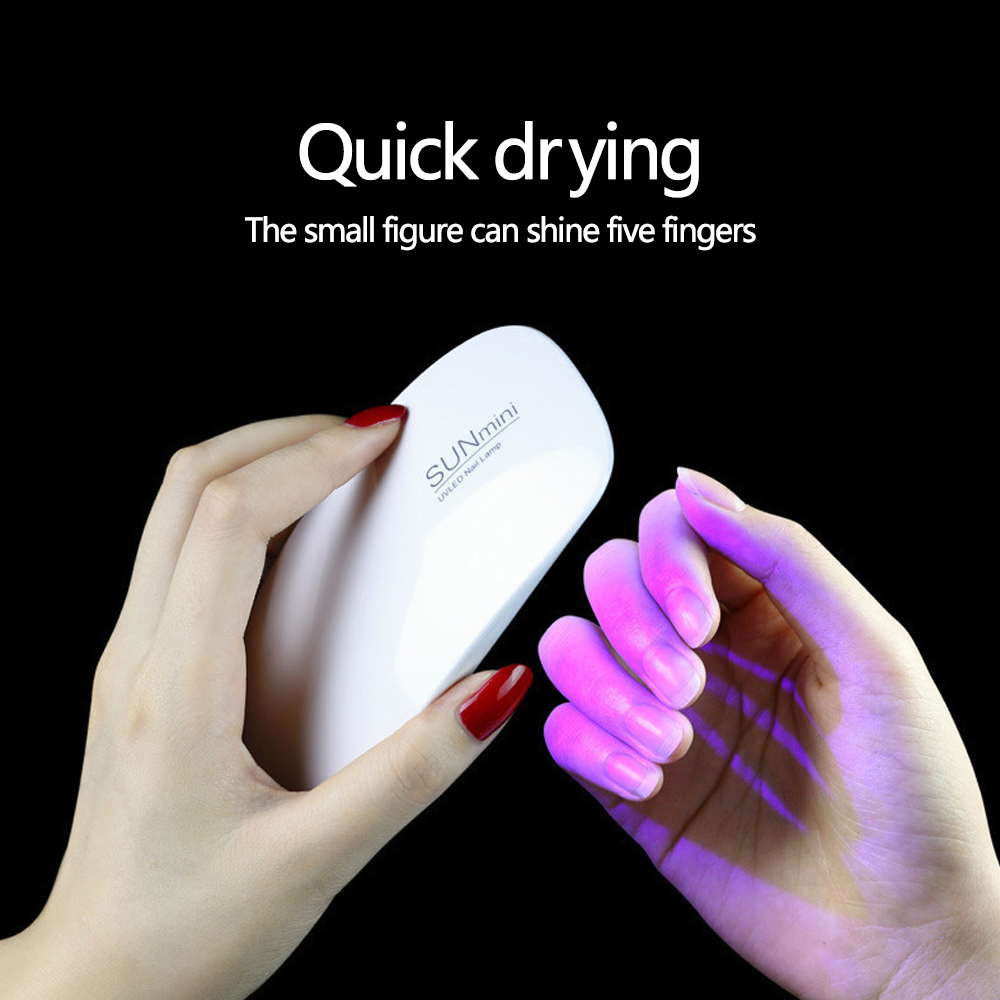 Portable 6 LED UV Nail Lamp 6W - đánh giá và giá Exposure Unit Uv