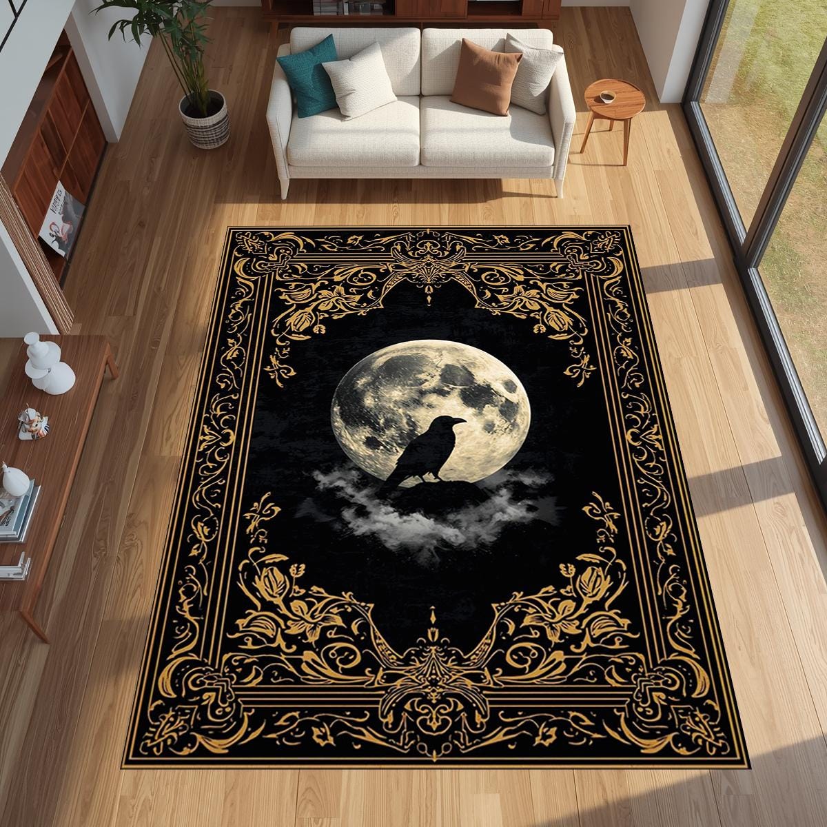 Gothic Golden Raven Full Moon  - đánh giá và giá Commercial Printing Machine