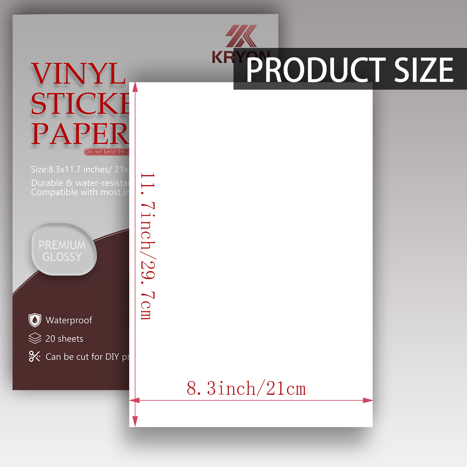 Glossy White Printable Vinyl S - đánh giá và giá Commercial Vinyl Printing