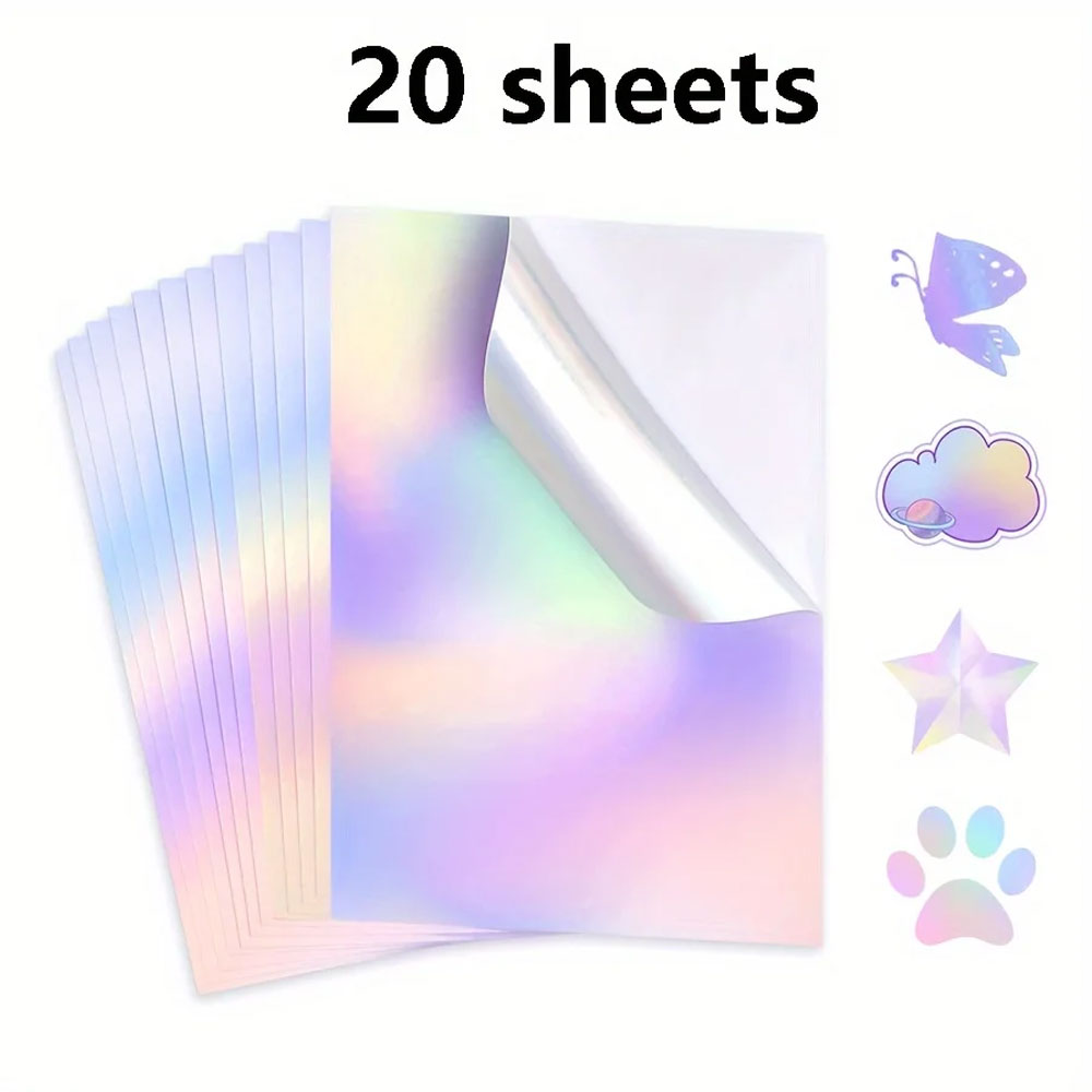 20 Sheets A4 Printable Hologra - đánh giá và giá Commercial Vinyl Printing