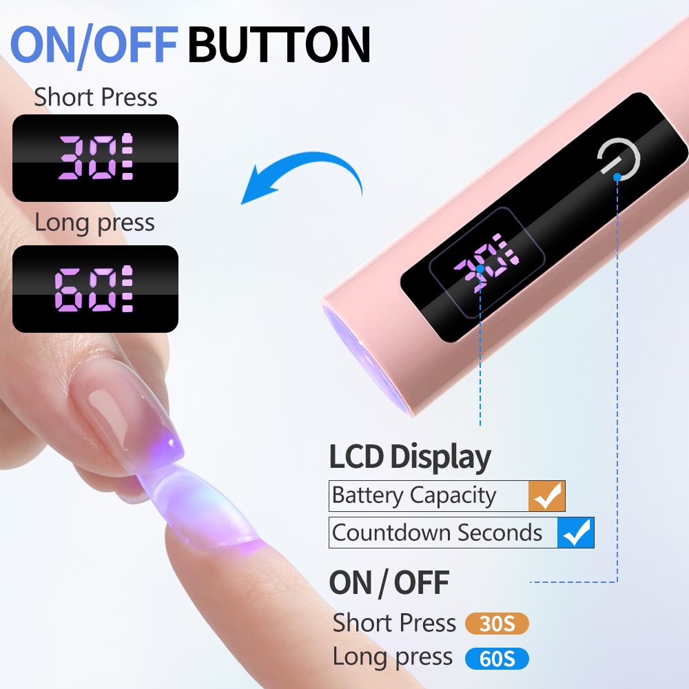 Touch Lamp Nail UV LED Dryer P - đánh giá và giá Exposure Unit Uv