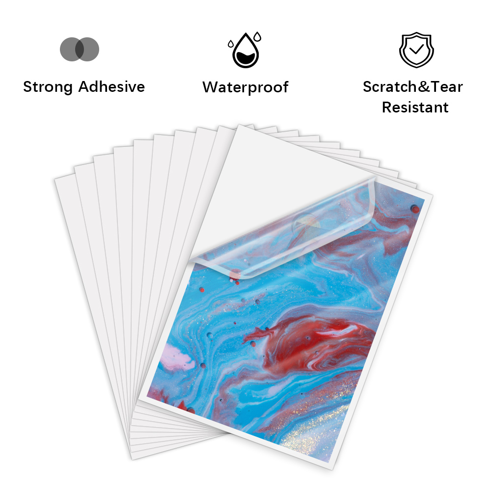 30 Sheets Printable Vinyl Stic - đánh giá và giá Commercial Vinyl Printing