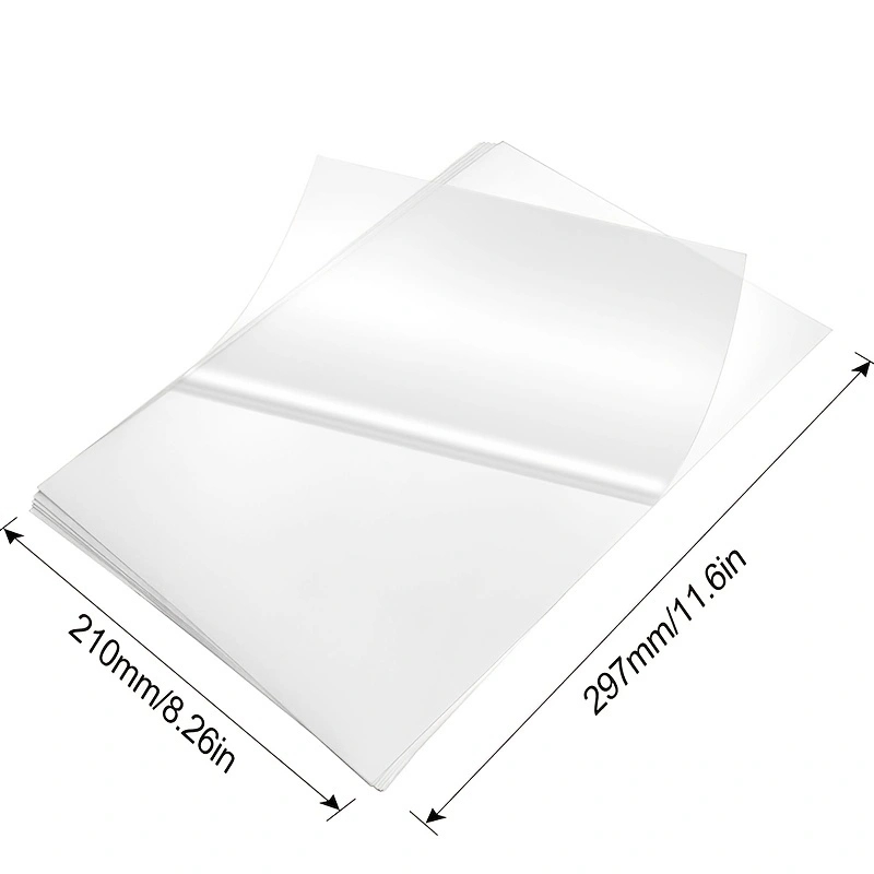 10 Sheets 100% Transparent Vin - đánh giá và giá Commercial Vinyl Printing