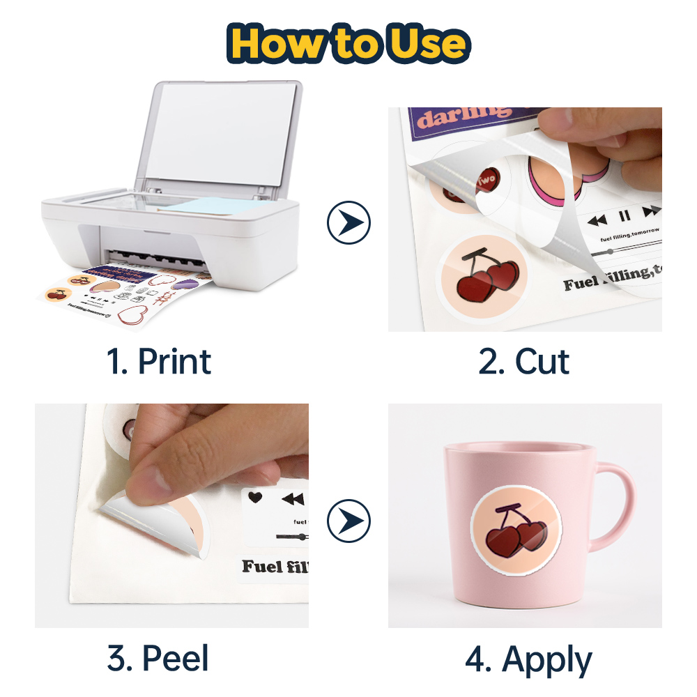 10 Tờ A4 Toàn Phương Có Thể In - đánh giá và giá Commercial Vinyl Printing